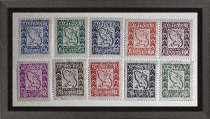 Martinique J37-J46 Mint Hinged