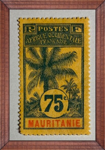 Mauritania Scott # 14 Mint Hinged