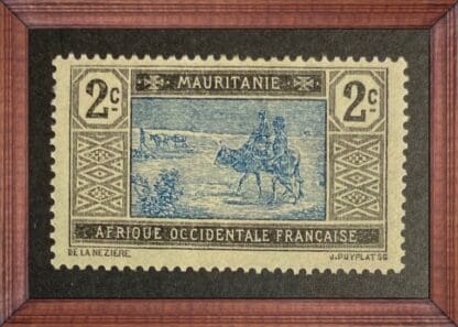 Mauritania Scott # 19 Mint Hinged