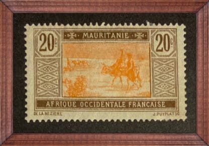 Mauritania Scott # 27 Mint Hinged