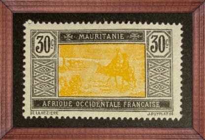 Mauritania Scott # 32 Mint Hinged