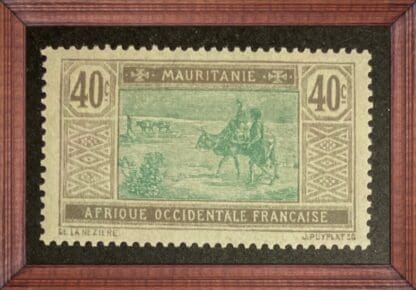 Mauritania Scott # 36 Mint Hinged