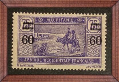 Mauritania Scott # 55 Mint Hinged