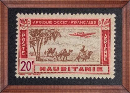 Mauritania Scott # C12 Mint Hinged