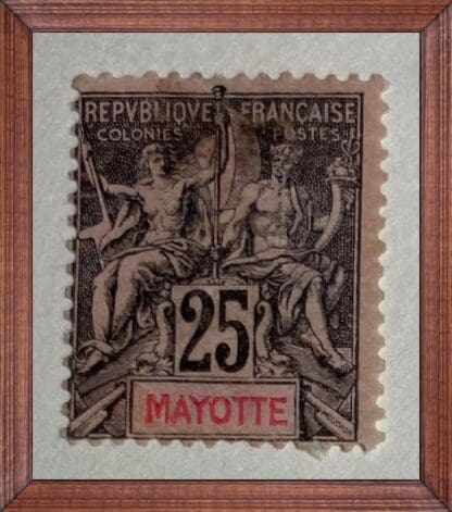 Mayotte Scott # 10 Mint Hinged