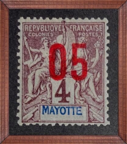 Mayotte Scott # 23 Mint Hinged