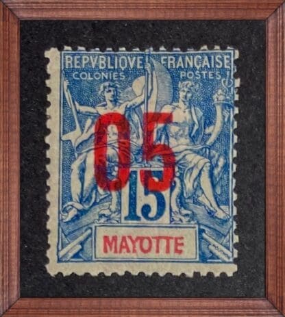 Mayotte Scott # 24 Mint Hinged