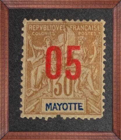 Mayotte Scott # 27 Mint Hinged