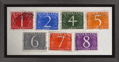 Netherlands Scott # 282-283/341-343a Used