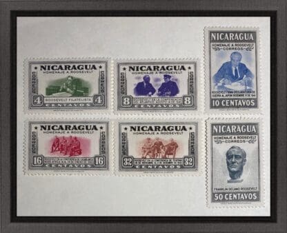 Nicaragua Scott # 695-700 Mint Hinged