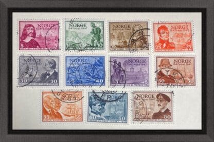 Norway Scott # 279-289 Used