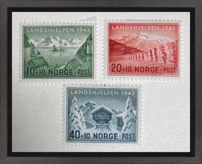 Norway Scott # B32-B34 Mint Hinged