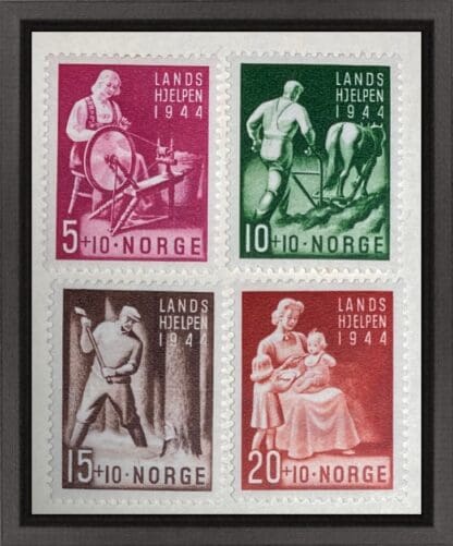 Norway Scott # B38-B41 Mint Hinged