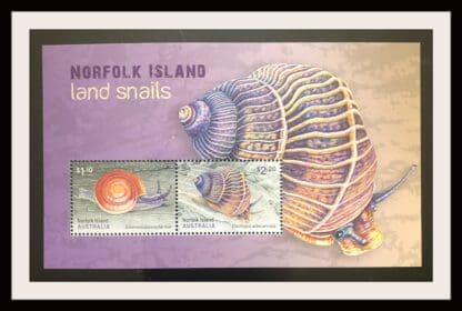 Norfolk Islands Land Snails 2021 Mint Never Hinged