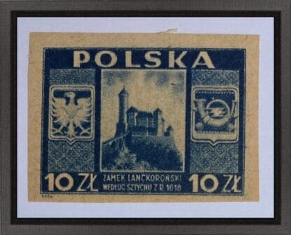 Poland Scott #395 Mint Hinged Imperforated