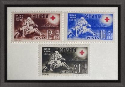 Romania Scott # B203-B205 Mint Hinged