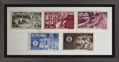 Romania Scott # B304-B308 Mint Hinged