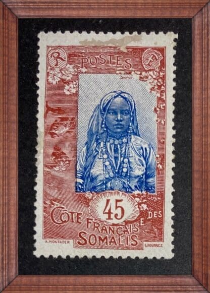 Somali Coast Scott # 100 Mint Hinged