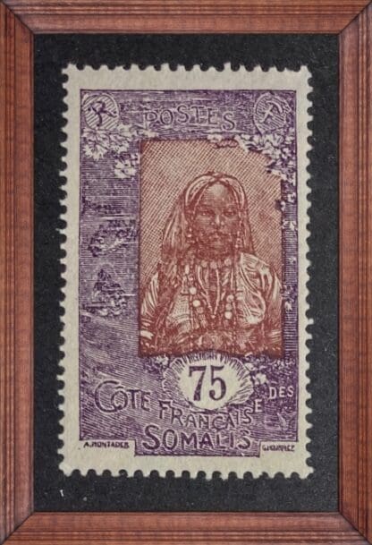 Somali Coast Scott # 106 Mint Hinged