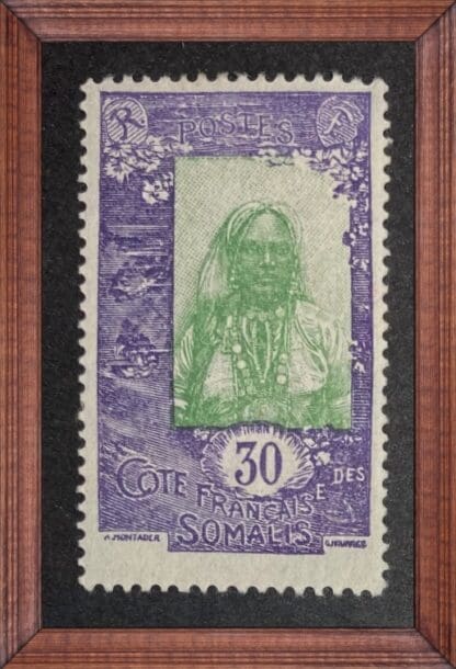 Somali Coast Scott # 96 Mint Hinged