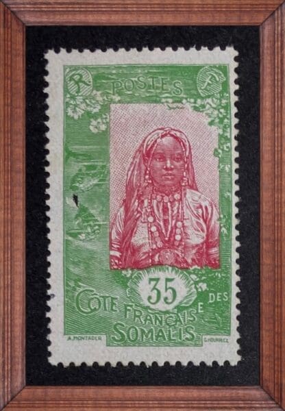 Somali Coast Scott # 98 Mint Hinged