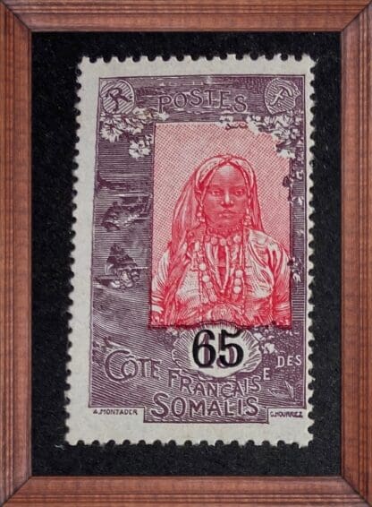 Somali Coast Scott # 126 Mint Hinged