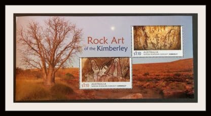 Australia Rock Art Mint Never Hinged