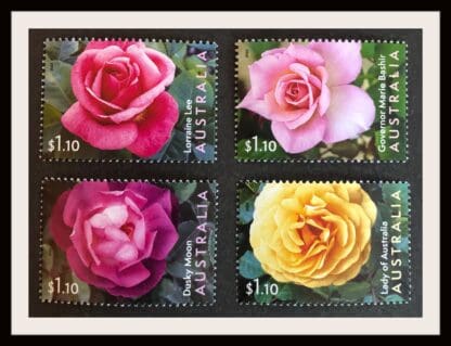 Australia Roses 2022 Mint Never Hinged