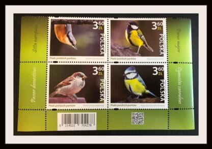 Poland Scott # Birds of Poland Mint Never Hinged