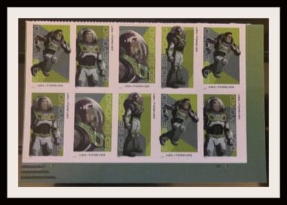 Scott # 5709-5712 Buzz Lightyear Mint Never Hinged Plate Block