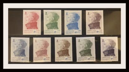 Greenland Scott # 2012-2021 Definitives Mint Never Hinged