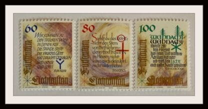 Liechtenstein Scott # 1013-1015 Mint Never Hinged