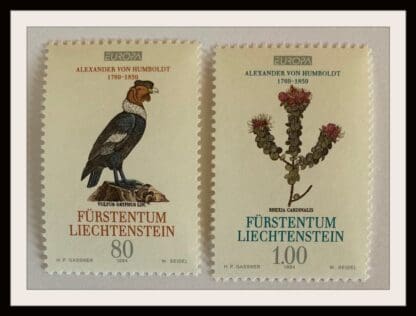 Liechtenstein Scott # 1022-1023 Mint Never Hinged