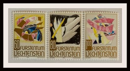 Liechtenstein Scott # 1036-1038 Mint Never Hinged