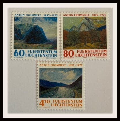 Liechtenstein Scott # 1048-1050 Mint Never Hinged