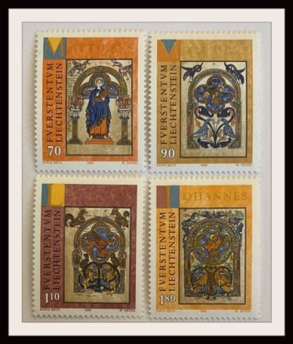 Liechtenstein Scott # 1092-1095 Mint Never Hinged