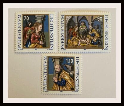 Liechtenstein Scott # 1129-1131 Mint Never Hinged