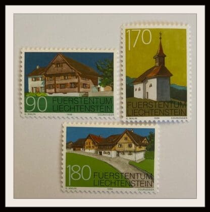 Liechtenstein Scott # 1132-1134 Mint Never Hinged