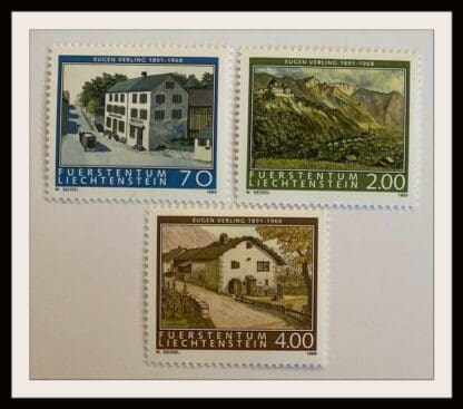 Liechtenstein Scott # 1153-1155 Mint Never Hinged