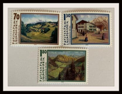 Liechtenstein Scott # 1229-1231 Mint Never Hinged