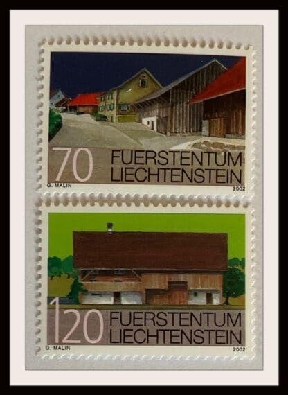 Liechtenstein Scott # 1232-1233 Mint Never Hinged