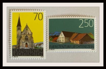 Liechtenstein Scott # 1251-1252 Mint Never Hinged