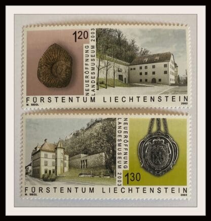 Liechtenstein Scott # 1266-1267 Mint Never Hinged