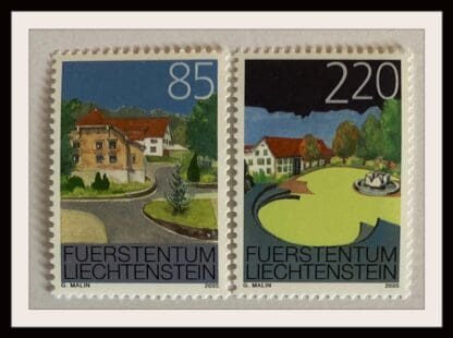 Liechtenstein Scott # 1323-1324 Mint Never Hinged