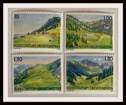 Liechtenstein Scott # 1327-1330 Mint Never Hinged