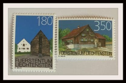 Liechtenstein Scott # 1361-1362 Mint Never Hinged