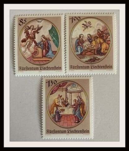 Liechtenstein Scott # 1366-1368 Mint Never Hinged