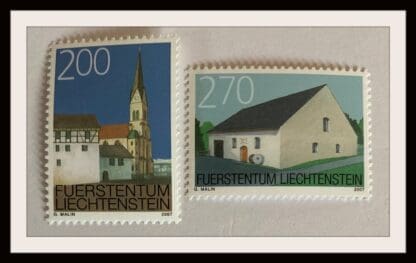 Liechtenstein Scott # 1394-1395 Mint Never Hinged