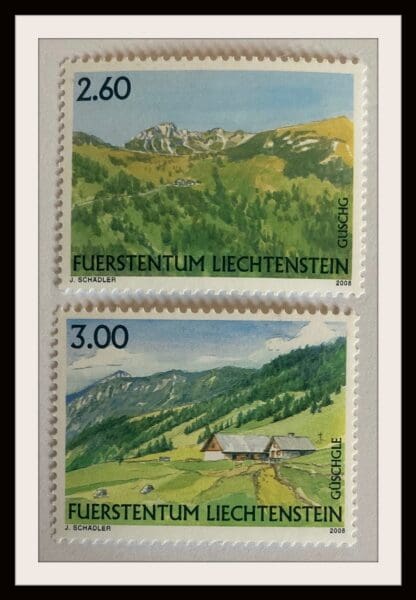 Liechtenstein Scott # 1403-1404 Mint Never Hinged