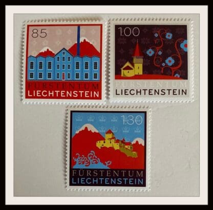 Liechtenstein Scott # 1408-1410 Mint Never Hinged